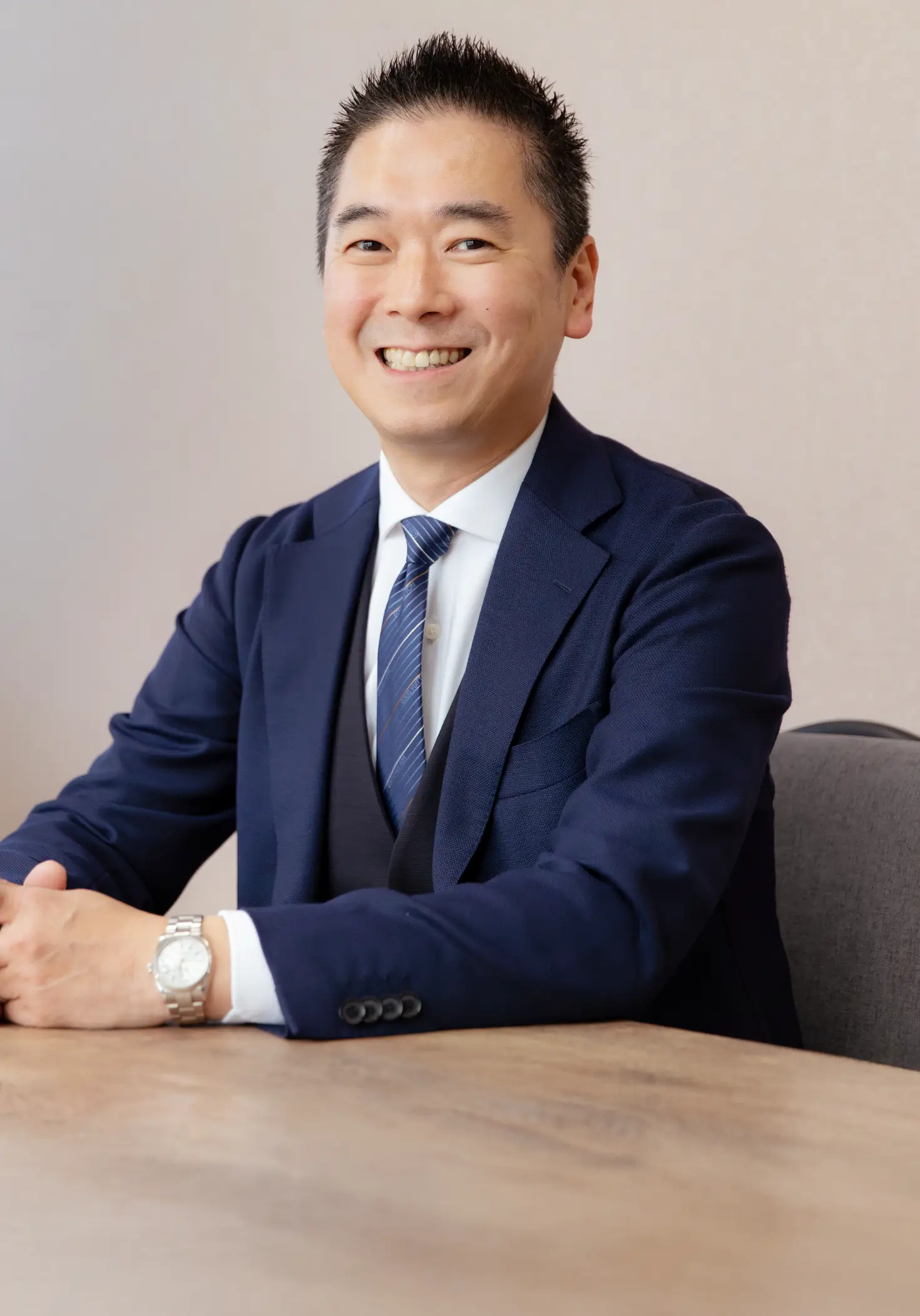 [写真] 代表取締役 社長 岡本 篤志